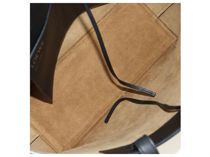 LOEWE Tote Bag Leather Black - vista 10