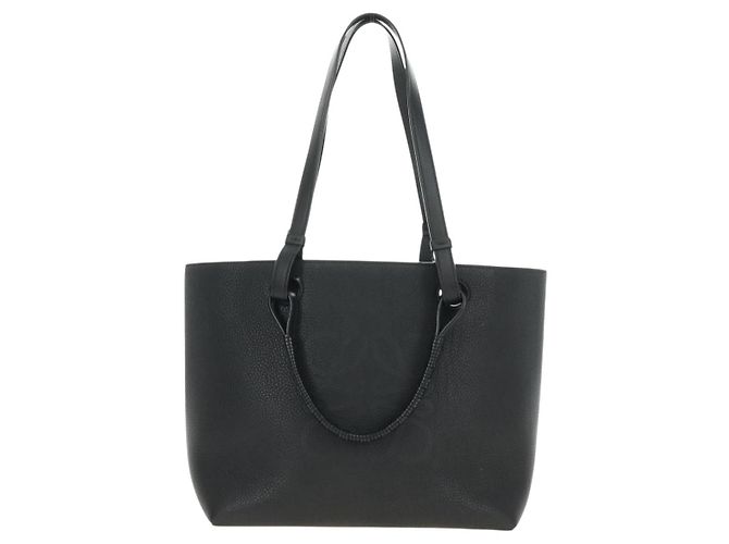 LOEWE Tote Bag Leather Black - vista 13