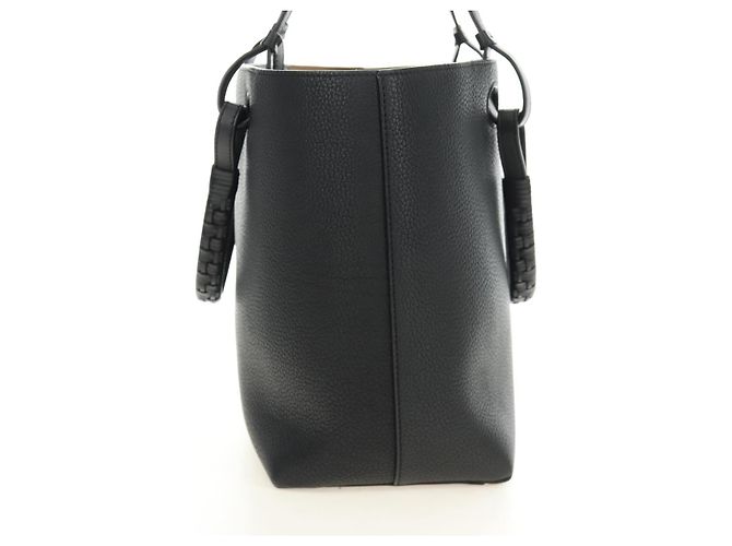 LOEWE Tote Bag Leather Black - vista 4