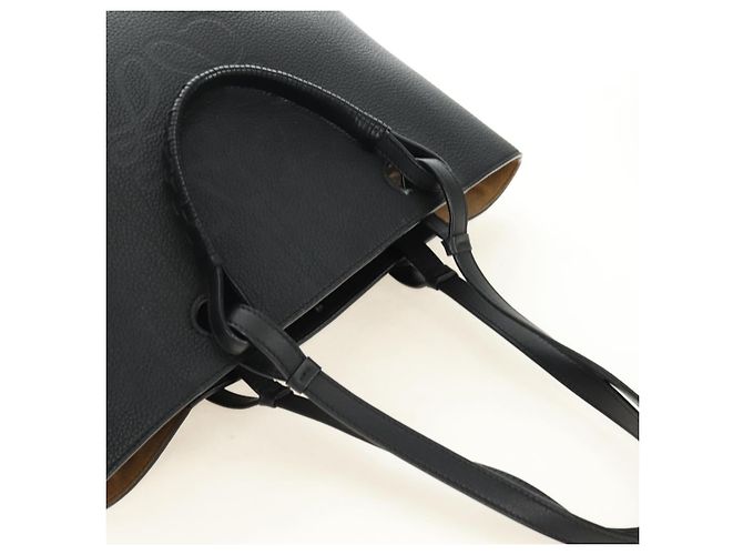 LOEWE Tote Bag Leather Black - vista 6