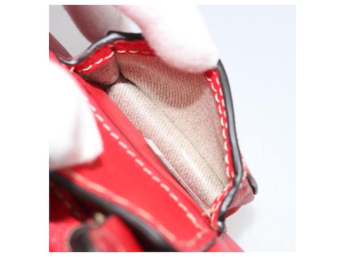 Chloé Chloe Hand Bag Leather 2way Red Gold - vista 22