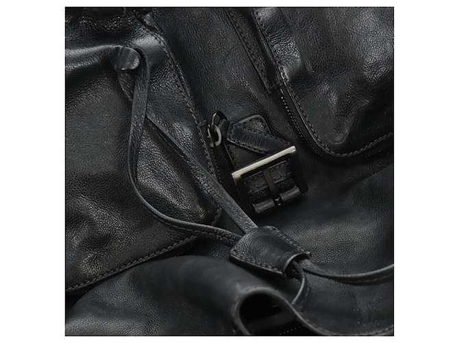 PRADA Backpack Leather Black VZ0053 - vista 23