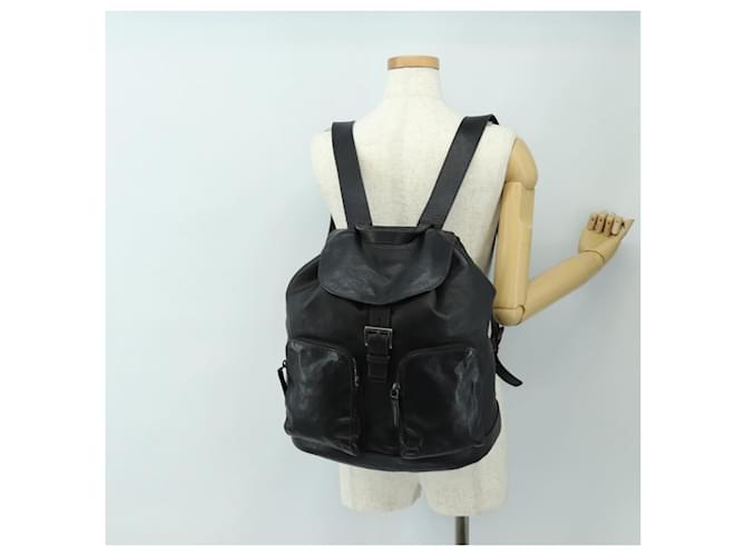 PRADA Backpack Leather Black VZ0053 - vista 29