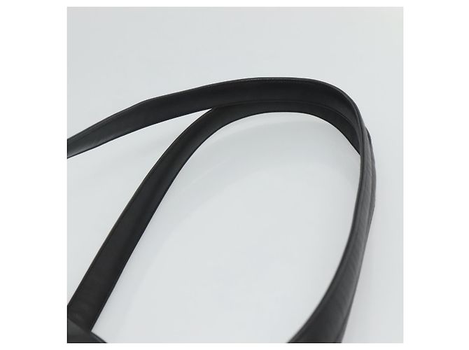 CHANEL Shoulder Bag Leather Black CC - vista 8