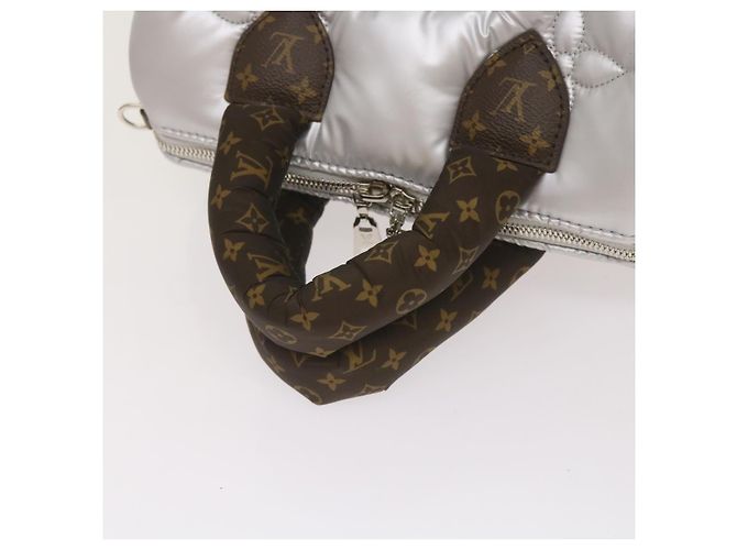 LOUIS VUITTON Linylon Speedy Bandouliere 25 Bag 2way Silver M20973 - vista 7