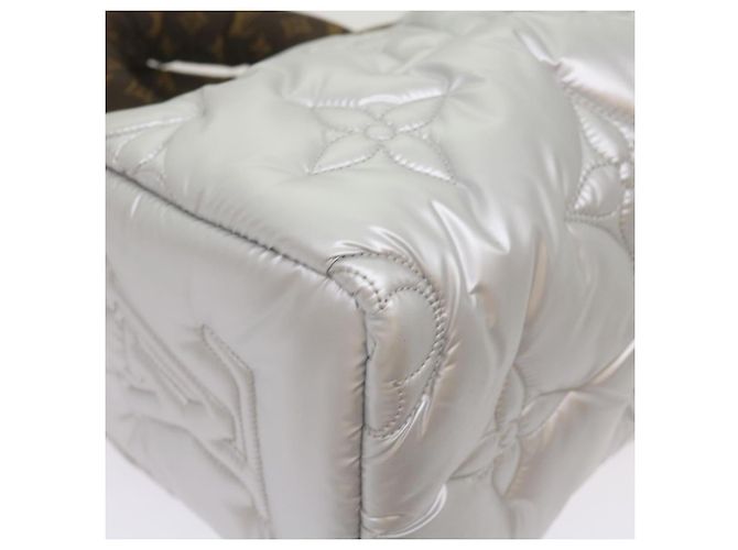 LOUIS VUITTON Linylon Speedy Bandouliere 25 Bag 2way Silver M20973 - vista 8