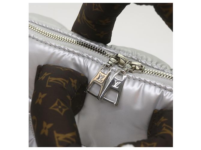 LOUIS VUITTON Linylon Speedy Bandouliere 25 Bag 2way Silver M20973 - vista 9