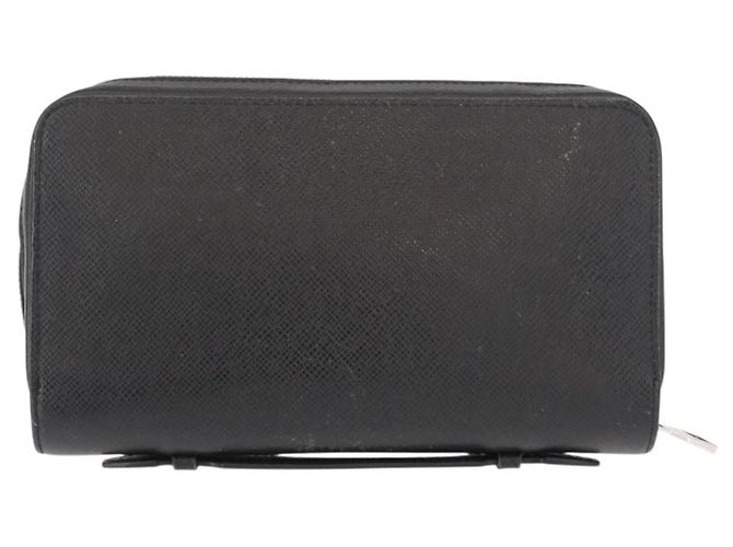 LOUIS VUITTON Taiga Zippy XL Long Wallet Black M44275 LV - vista 2