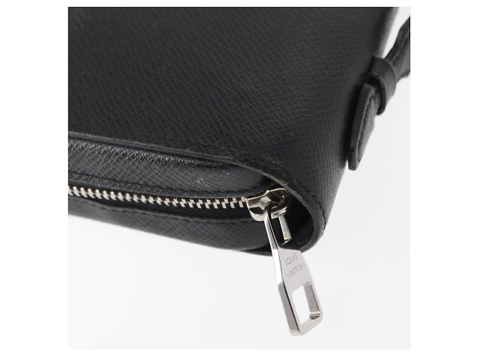 LOUIS VUITTON Taiga Zippy XL Long Wallet Black M44275 LV - vista 8