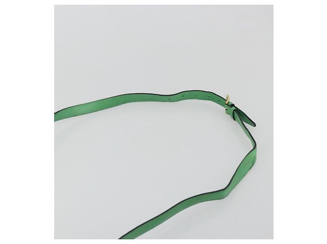 Céline CELINE Shoulder Bag Leather Green Gold - vista 14