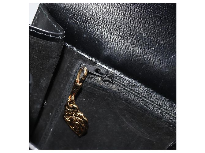GUCCI Shoulder Bag Leather Black Gold - vista 21