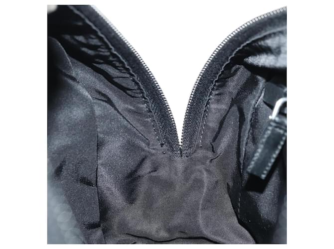 PRADA Hand Bag Nylon Black Silver - vista 21