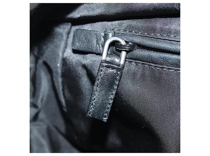 PRADA Hand Bag Nylon Black Silver - vista 22