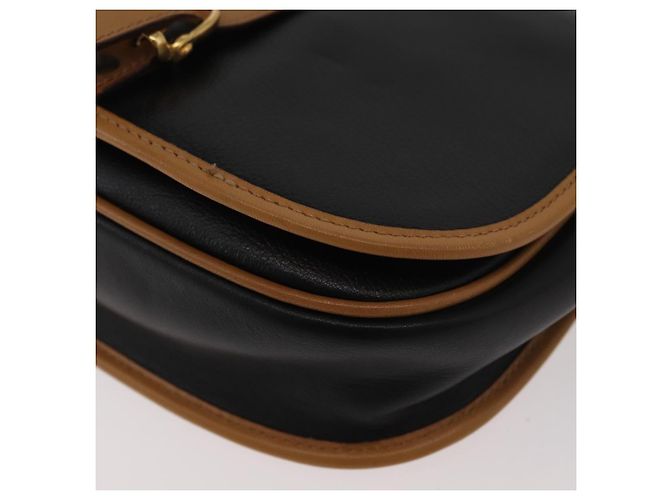 Céline CELINE Shoulder Bag Leather Black Gold - vista 11