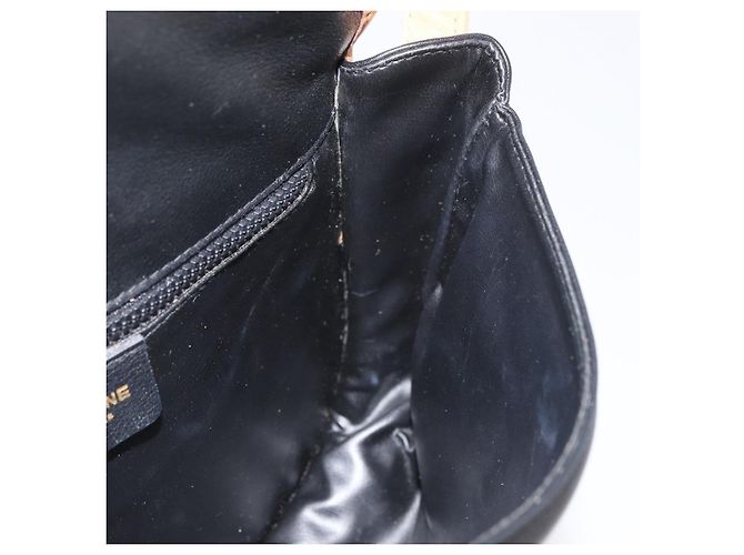Céline CELINE Shoulder Bag Leather Black Gold - vista 17