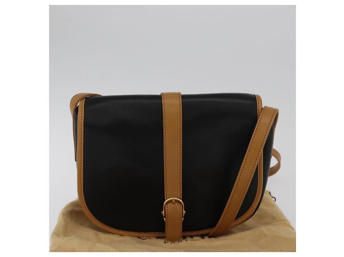 Céline CELINE Shoulder Bag Leather Black Gold - vista 23