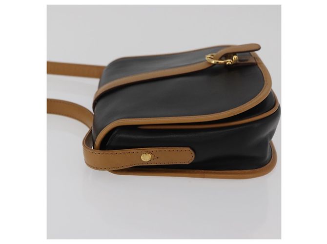 Céline CELINE Shoulder Bag Leather Black Gold - vista 5