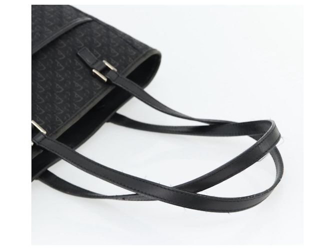 Christian Dior Trotter Canvas Shoulder Bag Black Silver - vista 7