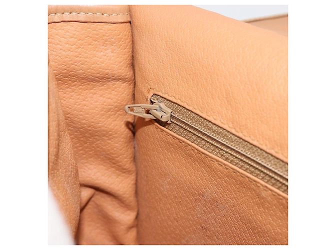 Céline CELINE Macadam Canvas Shoulder Bag PVC Leather Brown Gold - vista 20