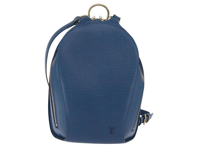 LOUIS VUITTON Epi Mabillon Backpack Blue M52235 LV - vista 2