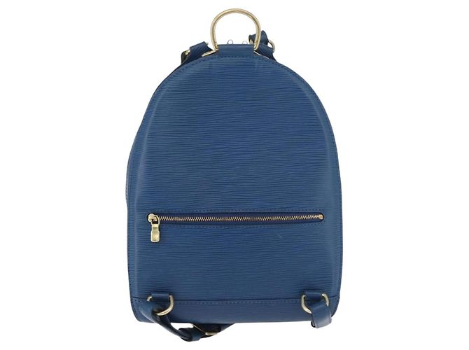 LOUIS VUITTON Epi Mabillon Backpack Blue M52235 LV - vista 3