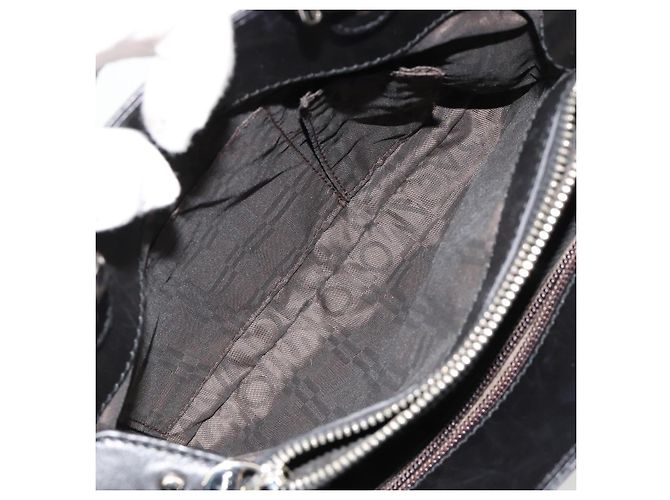 Salvatore Ferragamo Hand Bag Leather Black Silver - vista 23