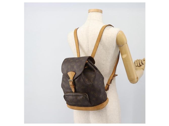 LOUIS VUITTON Monogram Montsouris MM Backpack M51136 LV - vista 23