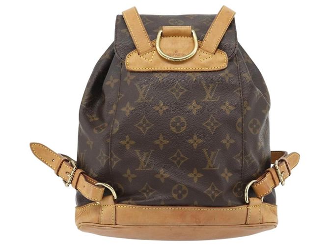 LOUIS VUITTON Monogram Montsouris MM Backpack M51136 LV - vista 3