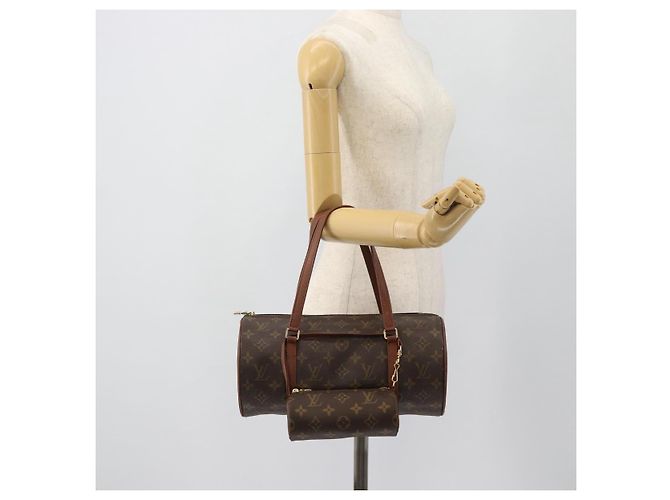 LOUIS VUITTON Monogram Papillon 30 Hand Bag M51385 LV - vista 23