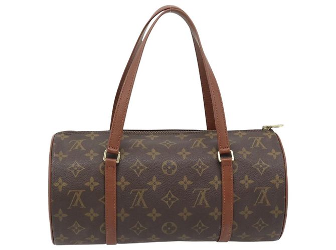 LOUIS VUITTON Monogram Papillon 30 Hand Bag M51385 LV - vista 3