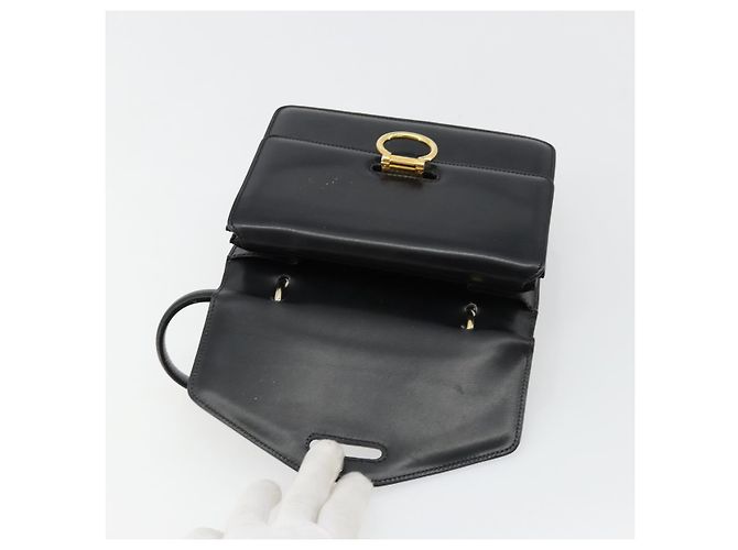 Céline CELINE Hand Bag Leather Gold Black - vista 18