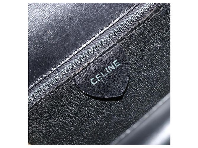 Céline CELINE Hand Bag Leather Gold Black - vista 19
