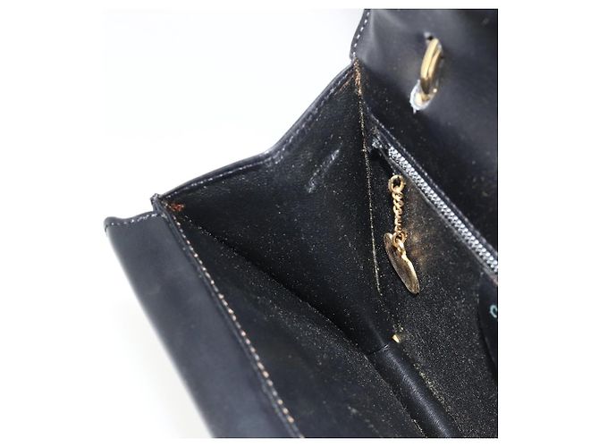 Céline CELINE Hand Bag Leather Gold Black - vista 21