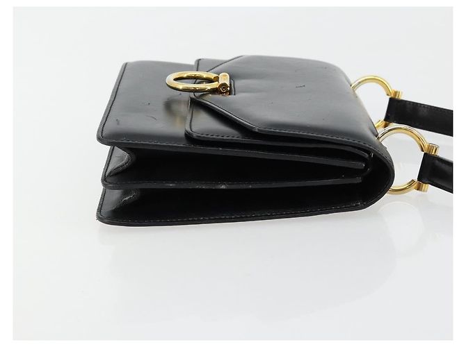 Céline CELINE Hand Bag Leather Gold Black - vista 3