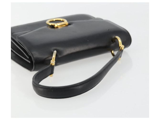 Céline CELINE Hand Bag Leather Gold Black - vista 7