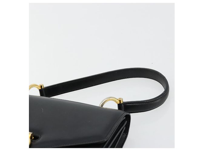 Céline CELINE Hand Bag Leather Gold Black - vista 8