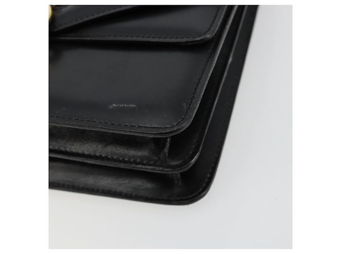 Céline CELINE Hand Bag Leather Gold Black - vista 9