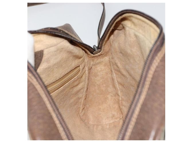 GUCCI GG Supreme Web Sherry Line Shoulder Bag PVC Beige Gold - vista 19