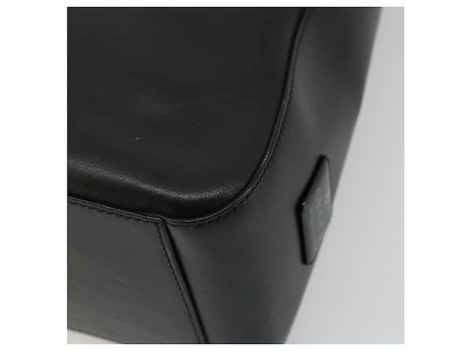 GUCCI Shoulder Bag Leather Black Silver 001 3770 - vista 16