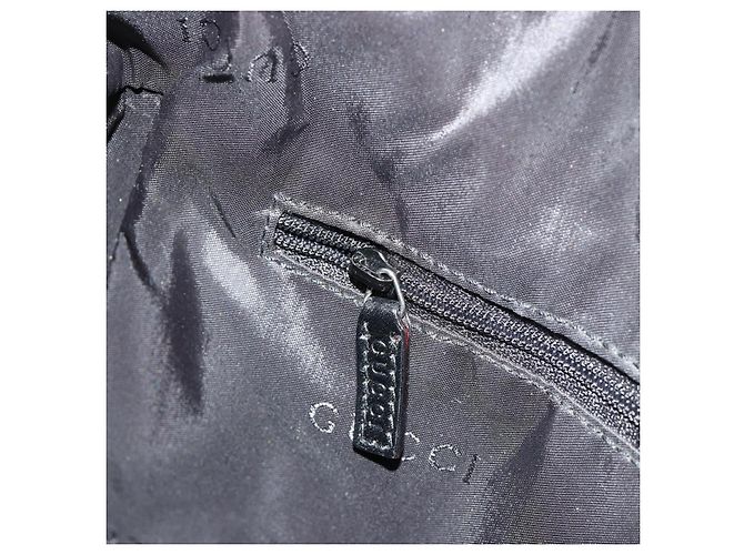 GUCCI Shoulder Bag Leather Black Silver 001 3770 - vista 22