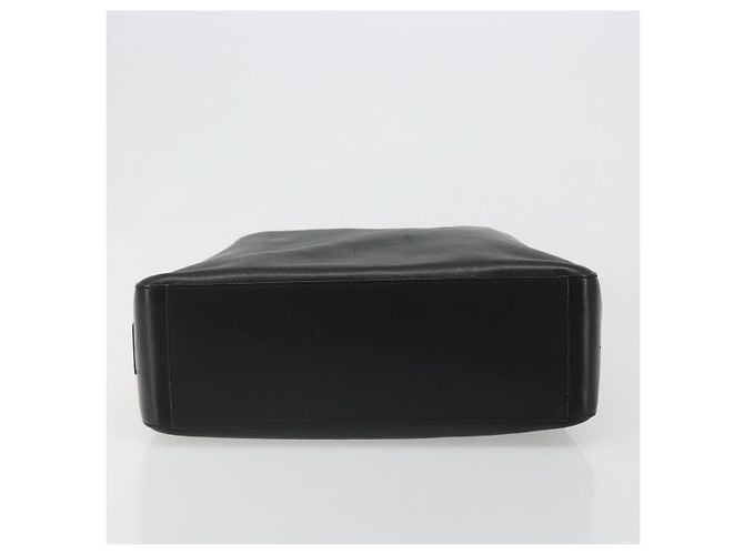 GUCCI Shoulder Bag Leather Black Silver 001 3770 - vista 5