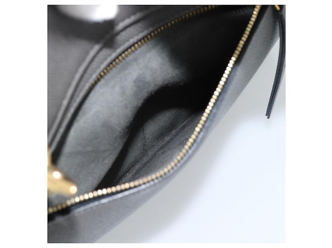 Céline CELINE Micro Belt Hand Bag Leather 2way Gray Gold - vista 25