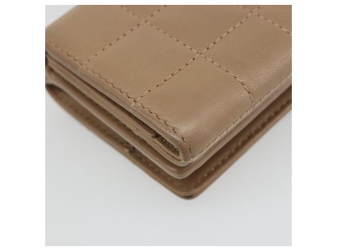 SAINT LAURENT Cassandra Wallet Leather Beige Gold - vista 16