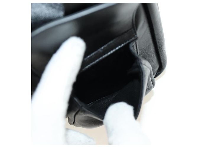SAINT LAURENT Backpack Leather Black Silver - vista 23