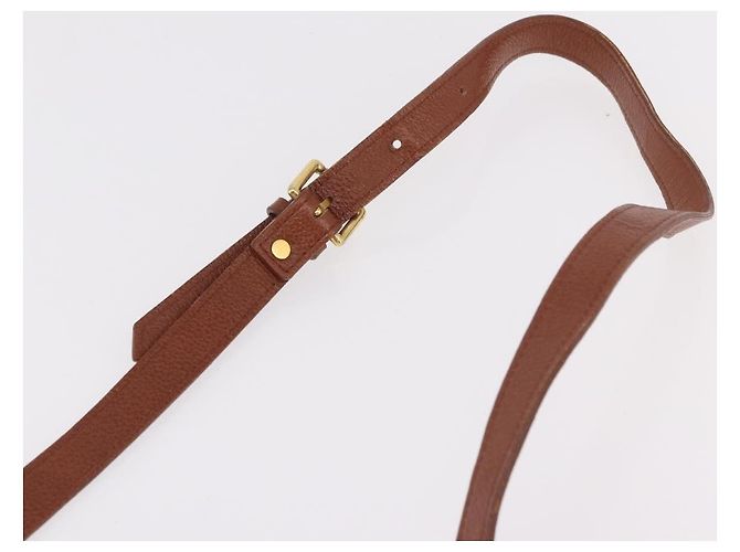 SAINT LAURENT Shoulder Bag Leather Brown Gold - vista 14