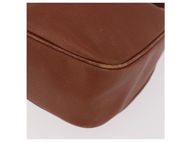 SAINT LAURENT Shoulder Bag Leather Brown Gold - vista 17
