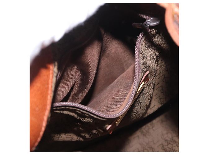 SAINT LAURENT Shoulder Bag Leather Brown Gold - vista 22