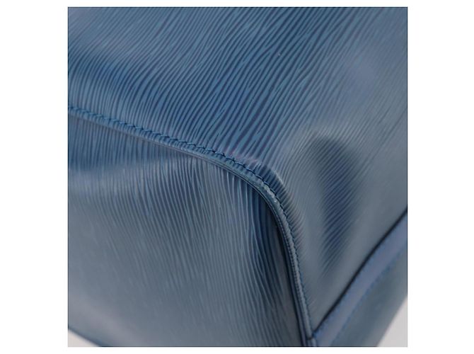 LOUIS VUITTON Epi Keepall 50 Boston Bag Blue M42965 LV - vista 14