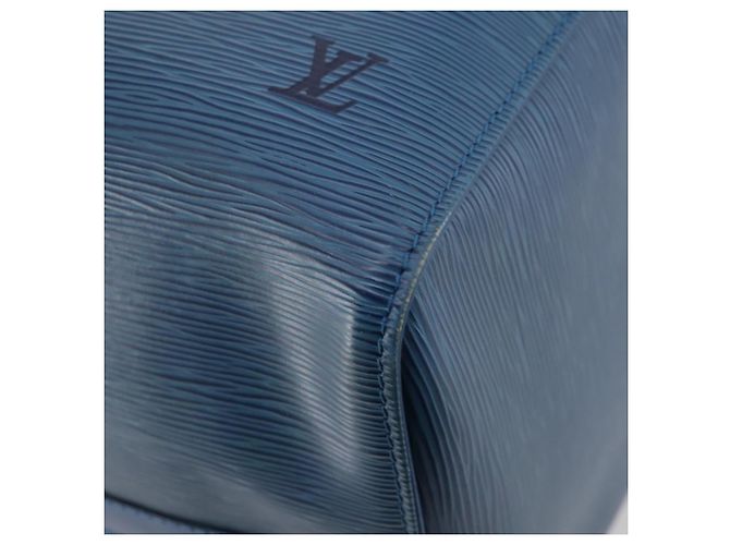 LOUIS VUITTON Epi Keepall 50 Boston Bag Blue M42965 LV - vista 15