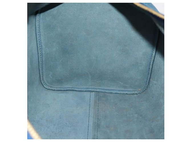 LOUIS VUITTON Epi Keepall 50 Boston Bag Blue M42965 LV - vista 20